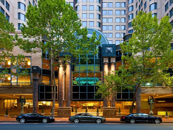 The Sheraton Grand Sydney Hyde Park exterior