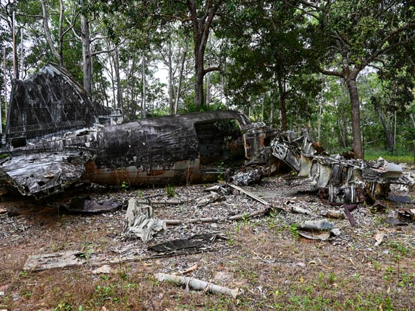 WWII wreckages at Cape York Pajinka