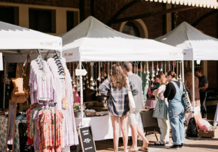 Homegrown Markets at the Station in Newcastle, NSW