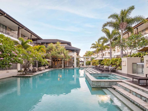 an outdoor pool at Oaks Casuarina Santai Resort