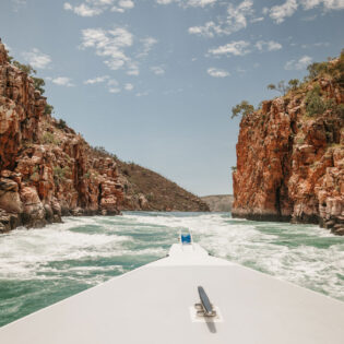 cruising along Horizontal Falls, Talbot Bay