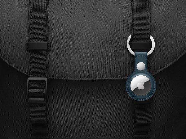 an apple airtag accessory attached in a bag, Christmas gift ideas