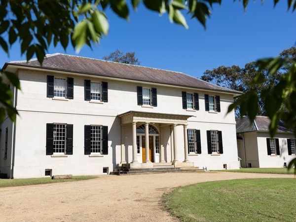 the property exterior of the Old Government House