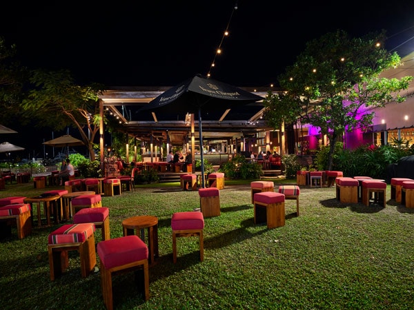 al fresco seating at Salt House, Cairns City, Qld