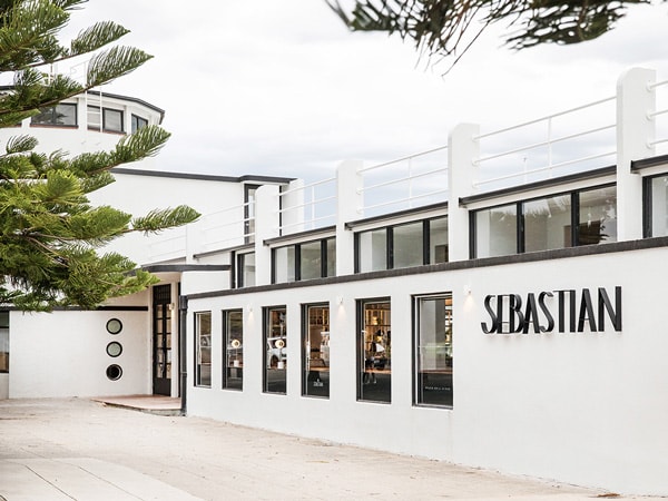 Exterior of Sebastian in Williamstown, Vic