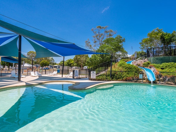 the pool at Terranora Creek, Tweed Heads
