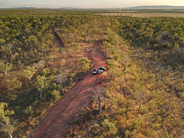 an aerial view of Ord Valley Delight