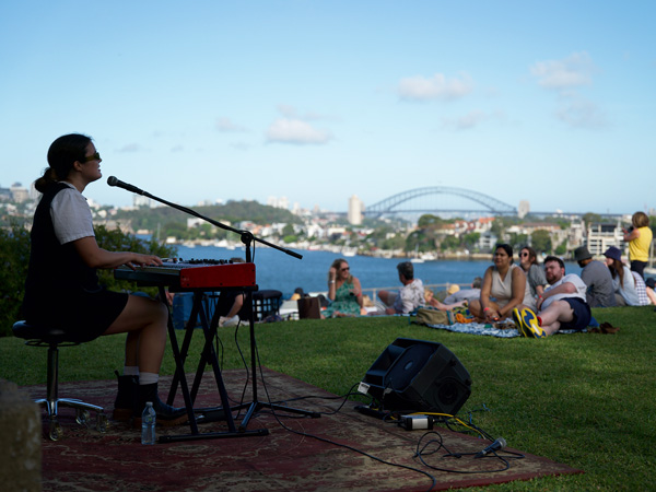 Sunset Sessions on Cockatoo Island in Sydney, NSW