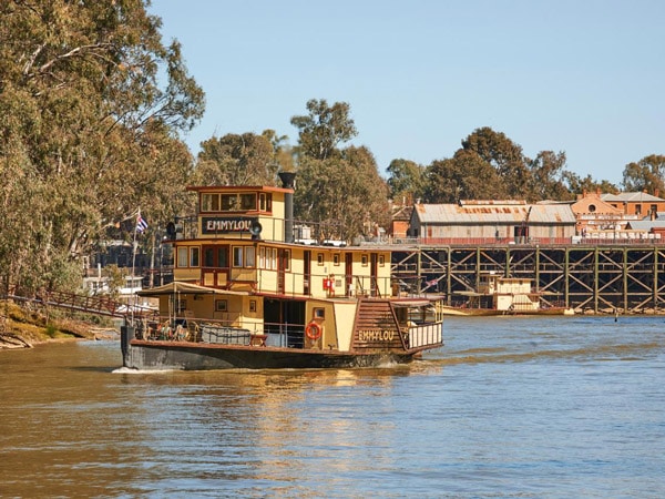 the PS Emmylou, Echuca, Victoria on Murray River