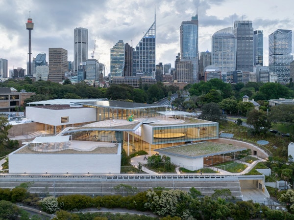 the New SANAA building, Sydney Modern Project 