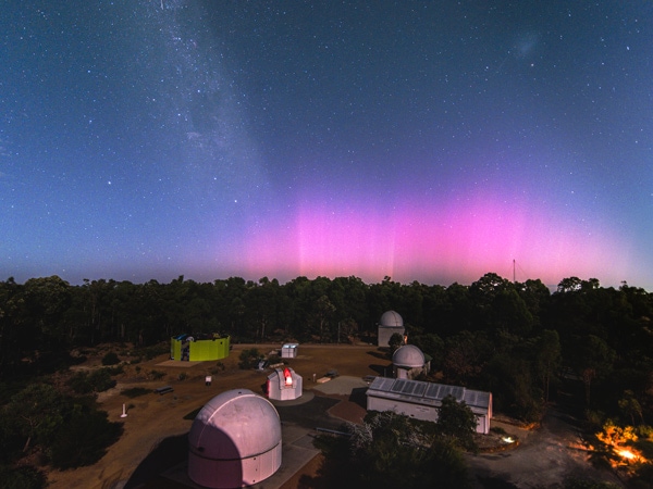 stargazing at Perth Observatory