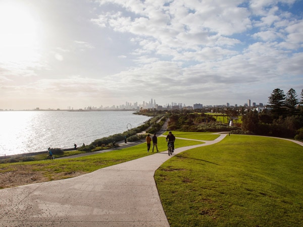 Point Ormond Lookout Elwood Beach