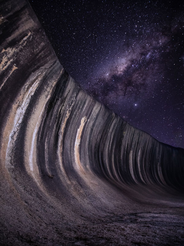 the Wave Rock in Hyden