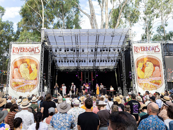 Riverboats Music Festival in Echuca-Moama, Vic