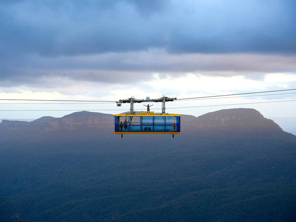 Scenic World in Katoomba, Blue Mountains, NSW