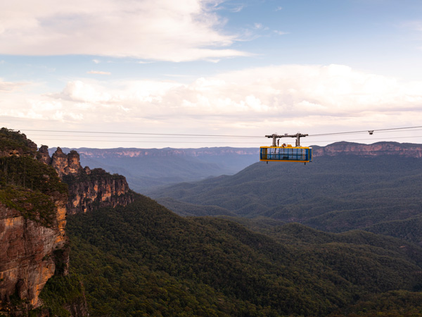 Scenic World in Katoomba, Blue Mountains, NSW