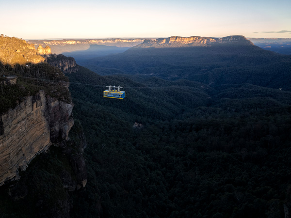 Scenic World in Katoomba, Blue Mountains, NSW