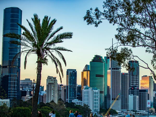 Brisbane cityscape in Queensland, Australia