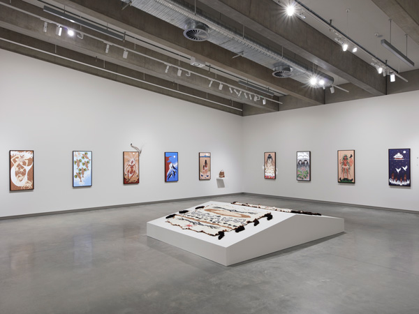 Bagan Bariwariganyan at Bundanon Art Gallery in NSW