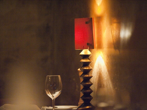 Lamp at Cafe Di Stasio in Melbourne