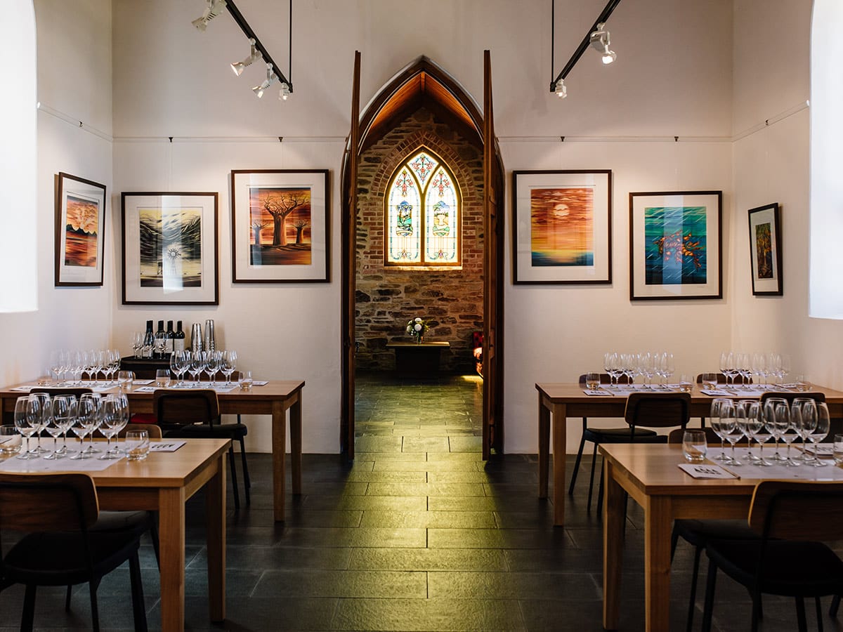 Chapel Hill winery tasting room