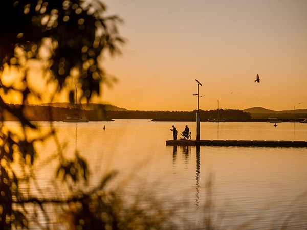 Clarence River sunset