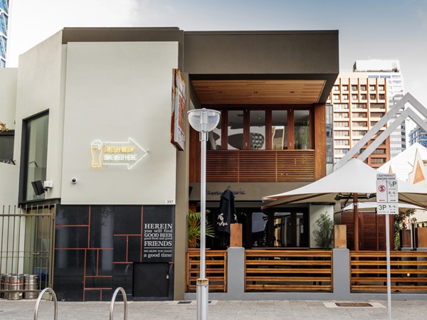 The exterior of The Generous Squire in Perth, Western Australia