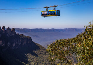 Scenic World in Katoomba, Blue Mountains, NSW