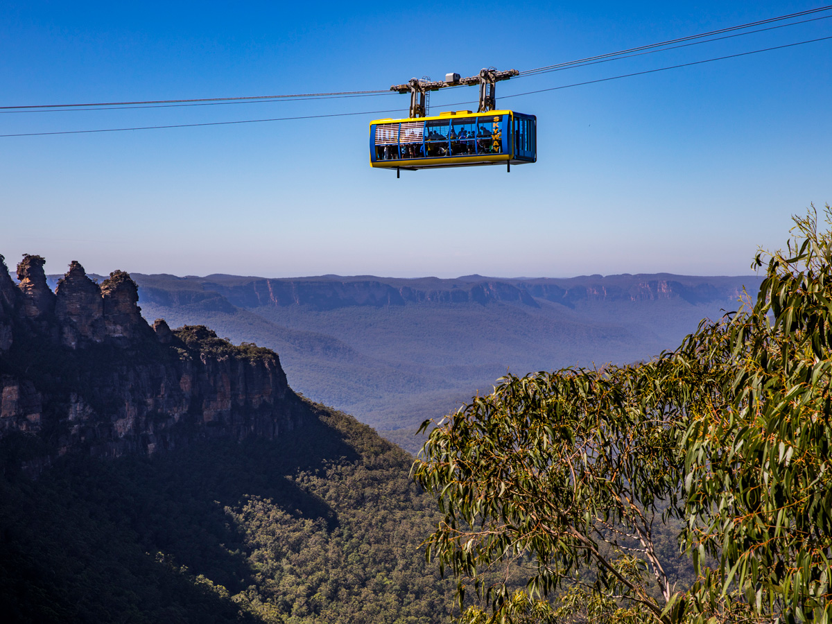 Scenic World in Katoomba, Blue Mountains, NSW