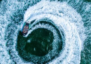 an aerial view of Arro Jet on the Gold Coast, Qld