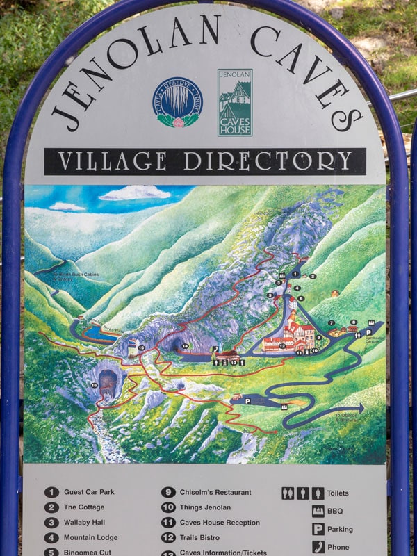 the Jenolan Caves Directory