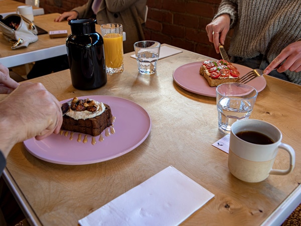 breakfast at Omar and the Marvellous Coffee Bird