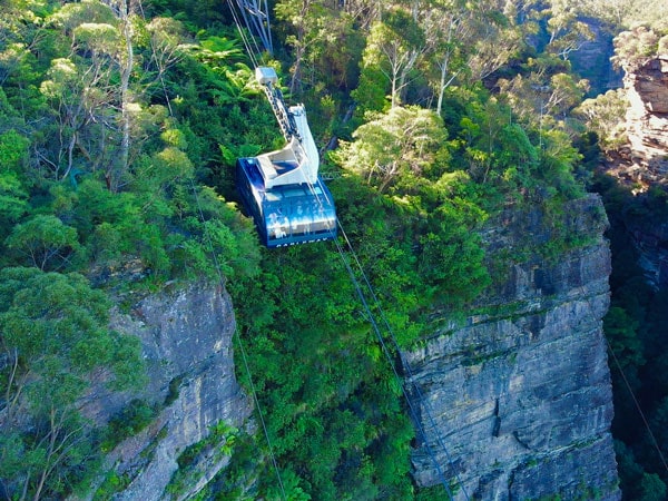 the Scenic Cableway, Blue Mountains