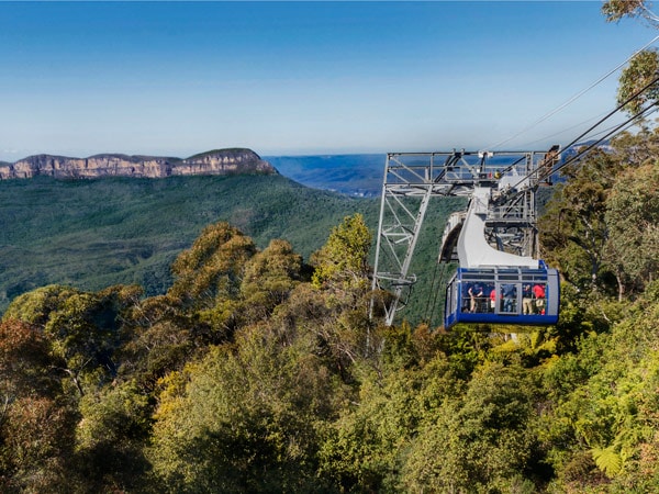 the Scenic Cableway, Katoomba