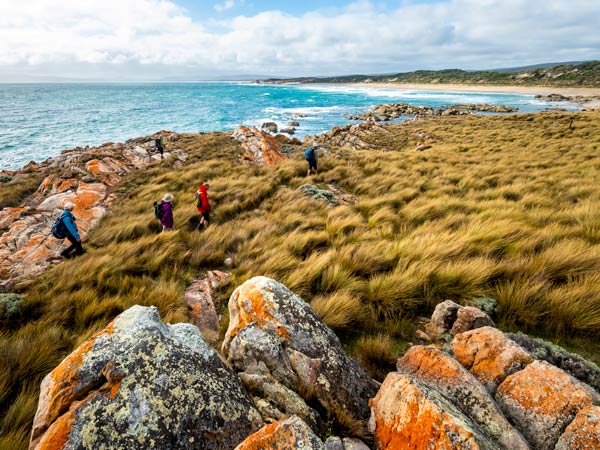 Coastal views from the headlands on Flinders Island