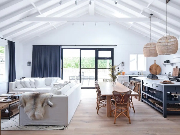 the interior of Orchard Cottage in Leura