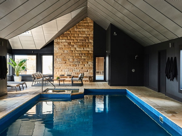 the indoor pool at Lon Retreat & Spa