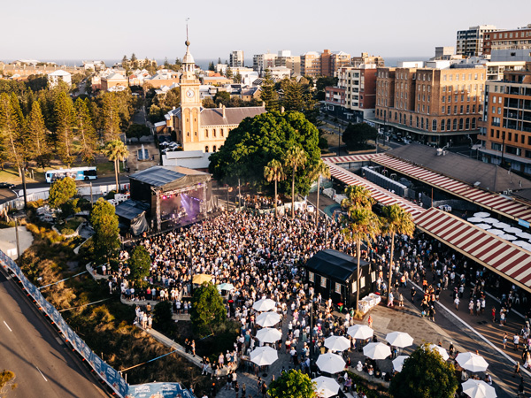 Over the Ditch festival in Newcastle, NSW