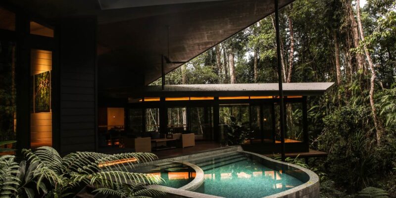 Pool at Silky Oaks Lodge