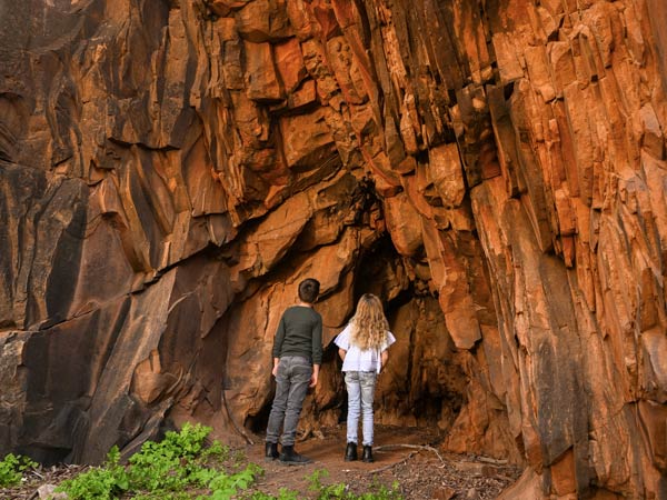 Kids in Ikara-Flinders Ranges