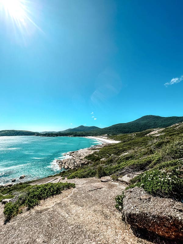 Squeaky Beach in Wilsons Promontory National Park in Western Australia