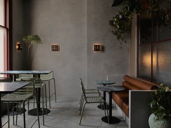 the classy dining interior at Untitled, Cremorne