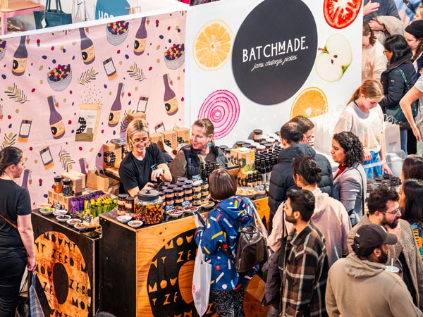 Stallholders at Big Design Market in Melbourne