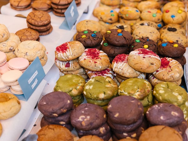 Cookies on sale at Finders Keepers Market