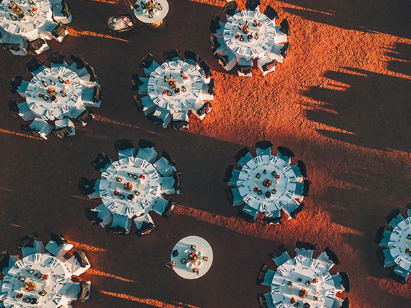 dinner at the Old Telegraph Station with the ghan