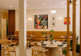 the dining interior of Humbug, Newcastle