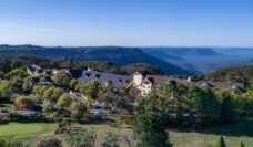 The Fairmont Resort Blue Mountains sits atop a ridge with views overlooking Jamison Valley
