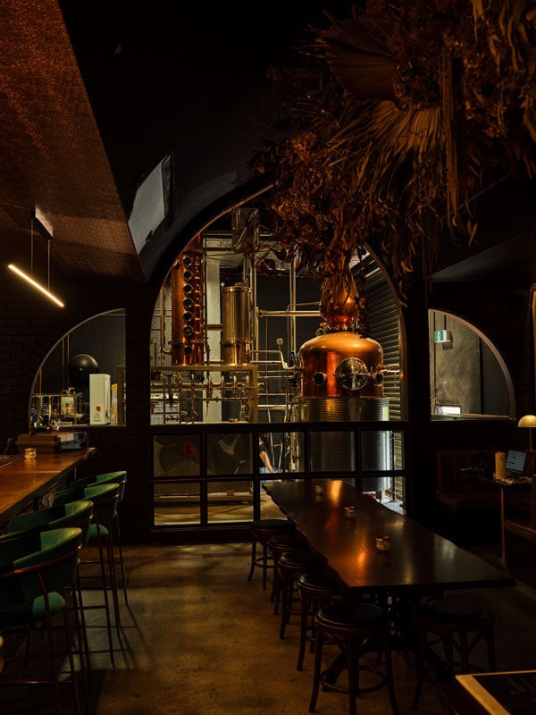 Inside Naughty Distilling