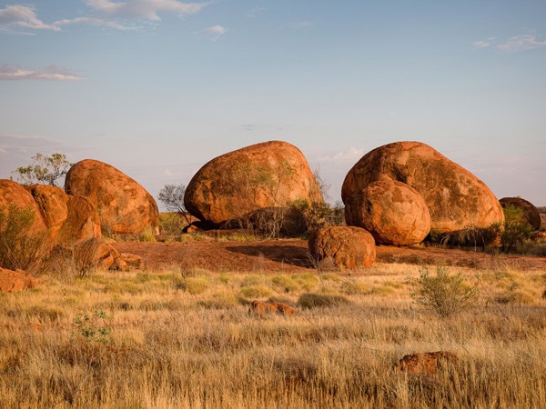 the Devils Marbles in NT