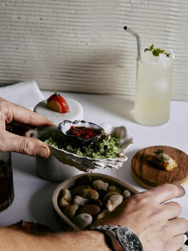 dining at Al Dente Enoteca, Melbourne